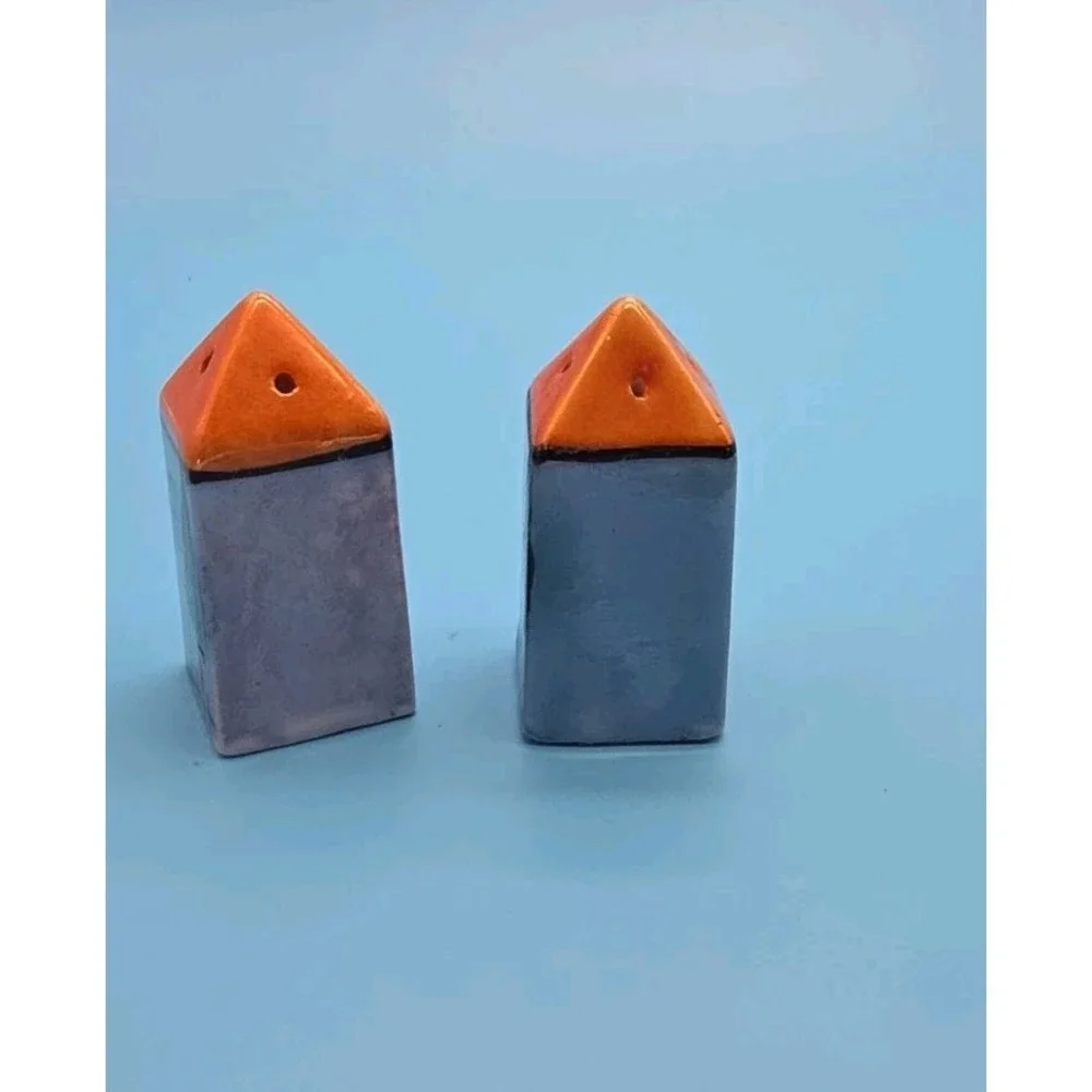 Salt & Pepper Chikaramachi Shakers LustreWare Houses